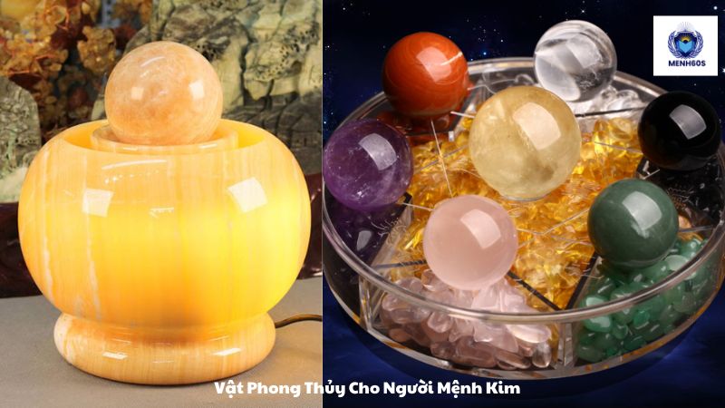 Vật Phong Thủy Cho Người Mệnh Kim