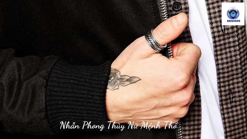 Nhẫn Phong Thủy Nữ Mệnh Thổ