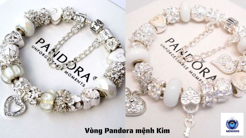 Vòng Pandora mệnh Kim