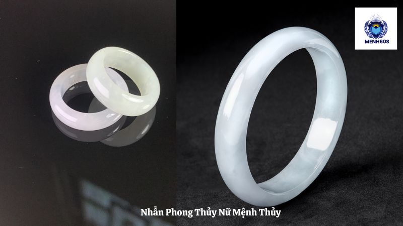 Nhẫn Phong Thủy Nữ Mệnh Thủy