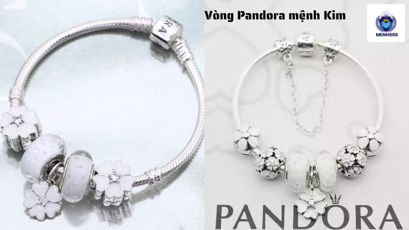 Vòng Pandora mệnh Kim