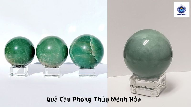 Quả Cầu Phong Thủy Mệnh Hỏa