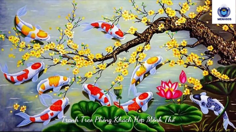 Tranh Treo Phòng Khách Hợp Mệnh Thổ