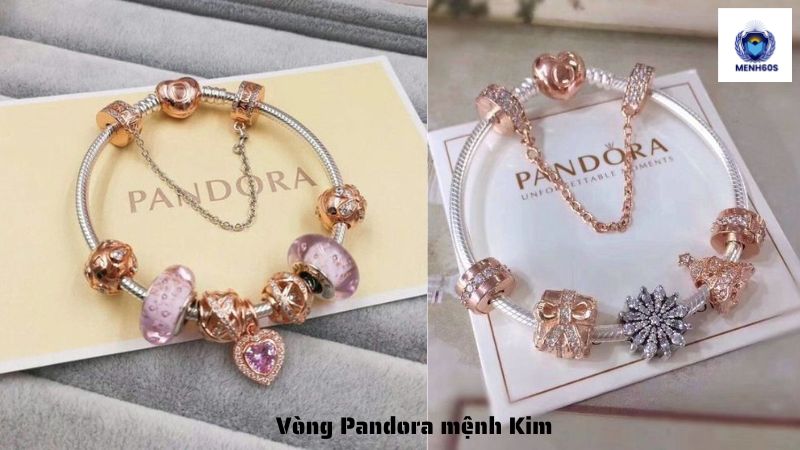 Vòng Pandora mệnh Kim