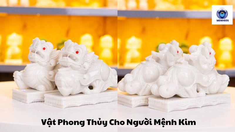 Vật Phong Thủy Cho Người Mệnh Kim