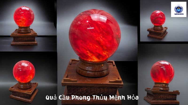 Quả Cầu Phong Thủy Mệnh Hỏa