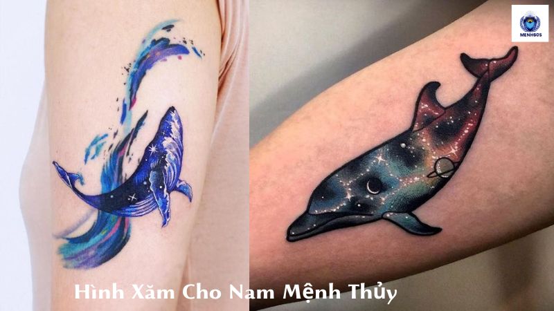 Hình Xăm Cho Nam Mệnh Thủy