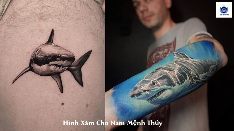 Hình Xăm Cho Nam Mệnh Thủy 