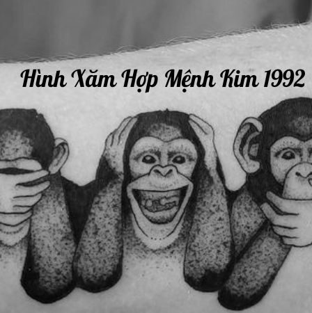 Hình Xăm Hợp Mệnh Kim 1992