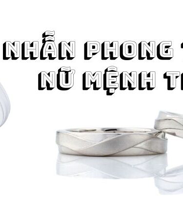 Nhẫn Phong Thủy Nữ Mệnh Thổ