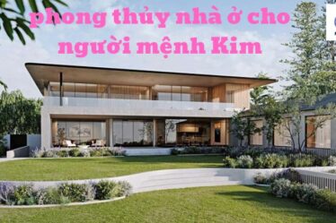 phong thủy nhà ở cho người mệnh Kim